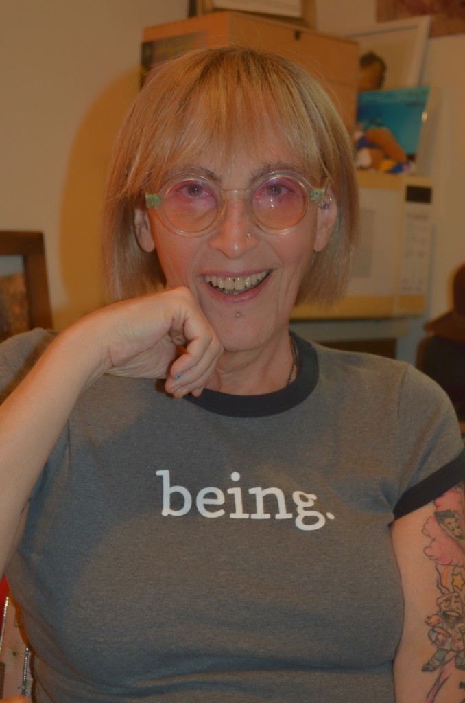 One of my favorite emails even contained this pic of Kate wearing the Being Emily t-shirt. 