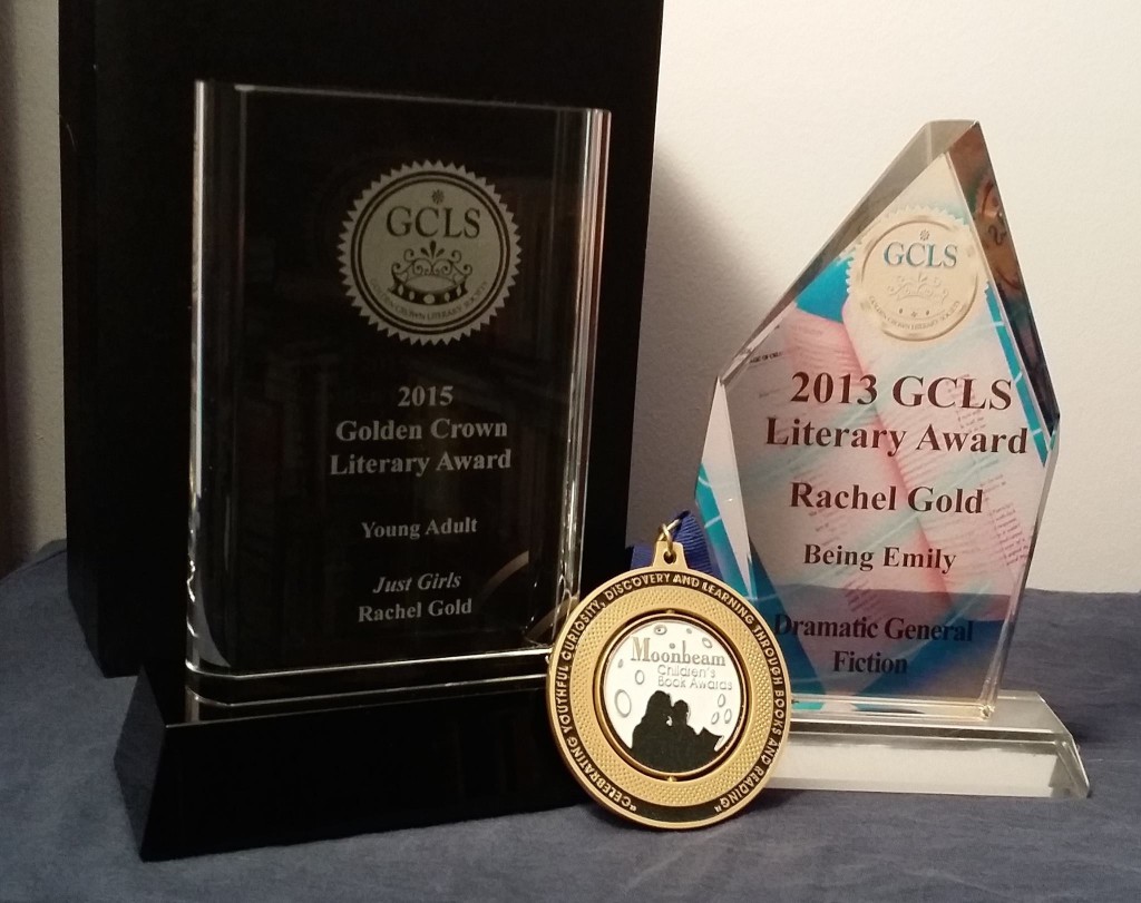 And then on top of it all, Just Girls won a Goldie Award in Young Adult. And I got to accept the award in front of my literary heroes!